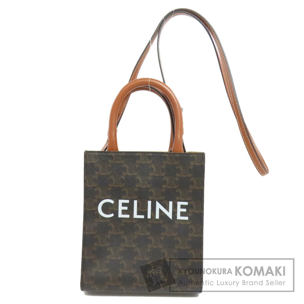 Celine Vertical Cabas Triomphe Handbag - Picture 1 of 11